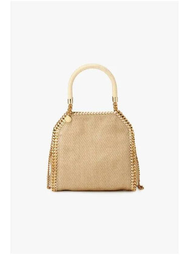 STELLA McCARTNEY FALABELLA mini tote bag natural - STELLA MCCARTNEY - BALAAN 1