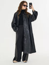 MET eco leather long coat - METAPHER - BALAAN 1