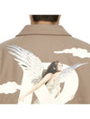 Storms In Heaven Varsity Jacket Mushroom - REPRESENT - BALAAN 10