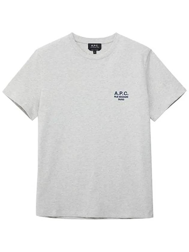 Raymond Short Sleeve T-shirt Grey - A.P.C. - BALAAN 6