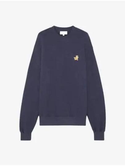 Fox Cotton Sweatshirt Navy - MAISON KITSUNE - BALAAN 2