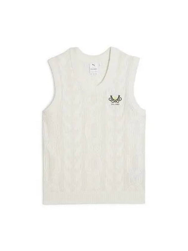 Palomo Crewneck Sleeveless White - PUMA - BALAAN 1