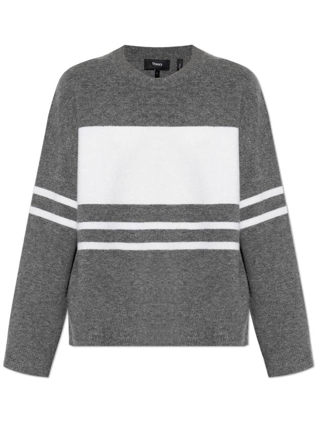 Theory Loose Fit Sweater, Women's, Grey - THEORY - BALAAN 1