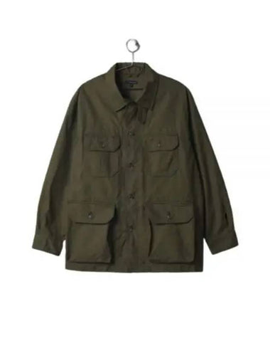 Suffolk Shirt Jacket Olive CP Weather Poplin 23F1D060 NQ215 EU001 - ENGINEERED GARMENTS - BALAAN 1