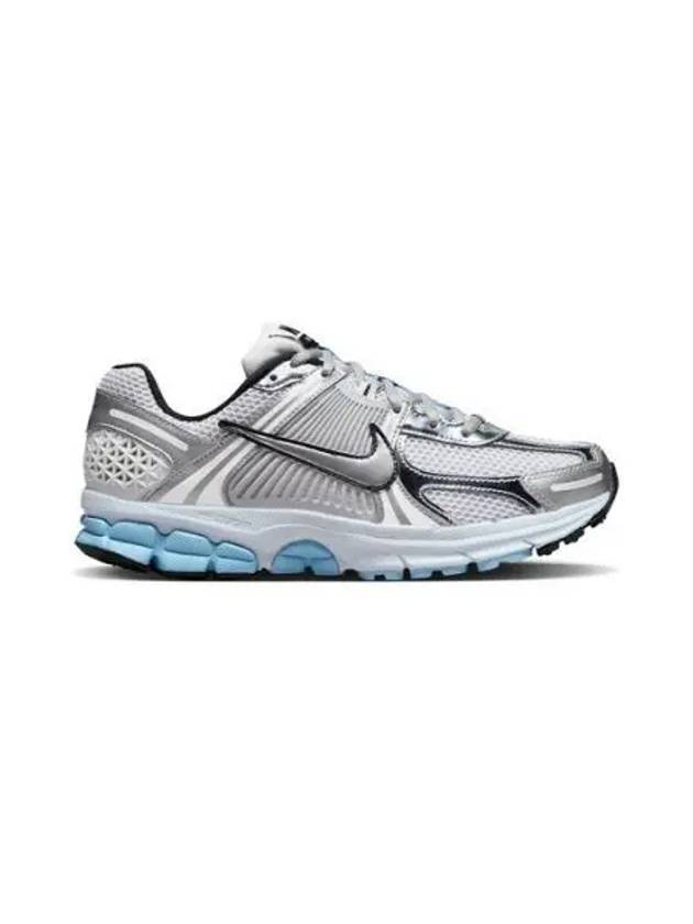 Zoom Vomero 5 Low Top Sneakers Blue Tint Metallic Silver - NIKE - BALAAN 2