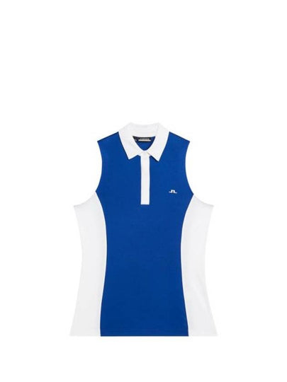 Edna Polo Sleeveless Sodalite Blue - J.LINDEBERG - BALAAN 2