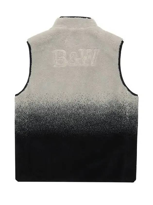 Gradient Fleece Vest 1002GBGWNAVY - BLACK&WHITE - BALAAN 2