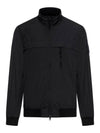 Garment Dyed Crinkle Reps R Nylon Jacket Black - STONE ISLAND - BALAAN 1