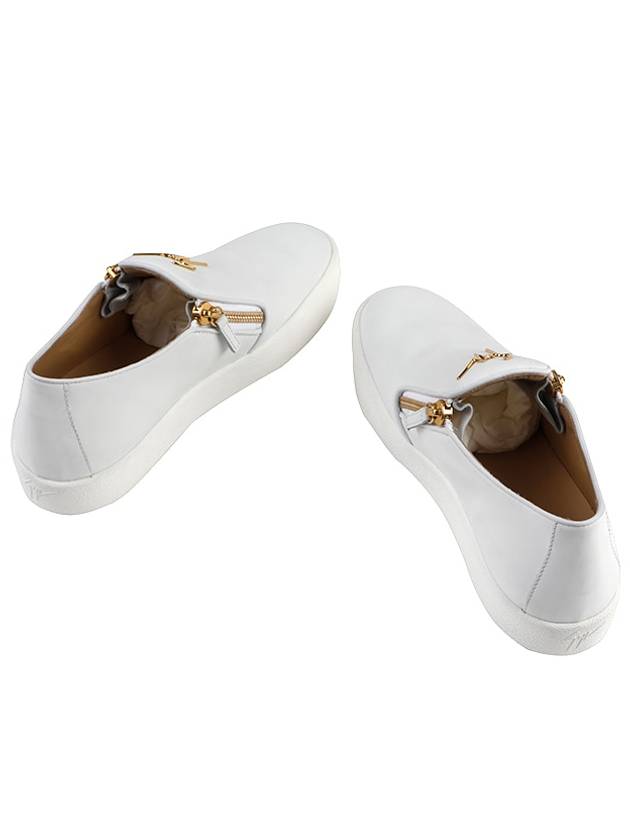 RU70005 002 White Men's Slipon Sneakers - GIUSEPPE ZANOTTI - BALAAN 3