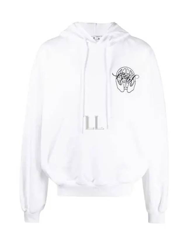 Hand Arrow Hoodie White - OFF WHITE - BALAAN 2