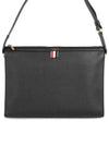 4-Bar Leather Shoulder Bag Black - THOM BROWNE - BALAAN 2