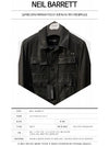 20FW PBPE645 P702 01 Pocket Washed Leather Jacket Black Men's Jacket TR - NEIL BARRETT - BALAAN 2