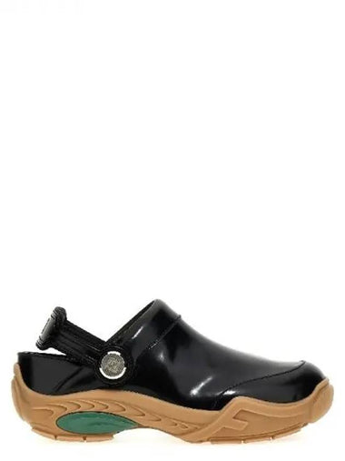 Wrap Clog Leather Sandals 271811 - FENDI - BALAAN 1