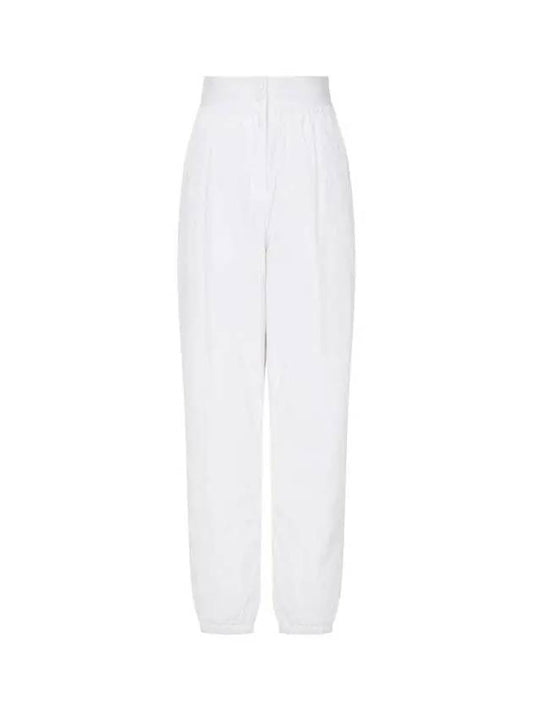 Women s Padded Nylon Jogger Pants White 270801 - EMPORIO ARMANI - BALAAN 1