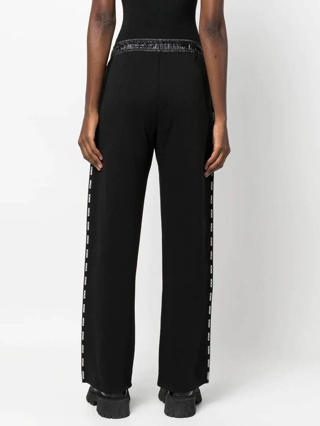 Women's Sweat Bottoms SWEAT BOTTOMS Logo Track Pants Black - MONCLER - BALAAN.