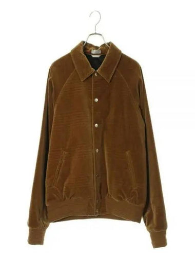 Cotton Jacket Brown - DIOR - BALAAN 1