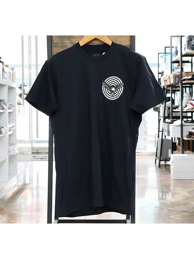 wing skull print tshirt - CHROME HEARTS - BALAAN 1