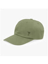 De Coeur Stud Tone-On-Tone Ball Cap Green - AMI - BALAAN 4