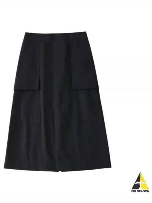 24 TYRELL SKIRTS BLACK 1344 skirt - STUDIO NICHOLSON - BALAAN 1