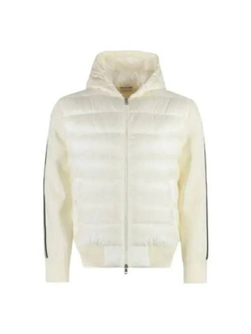 104034 Logo patch padded cardigan 9B00008 M1131 034 - MONCLER - BALAAN 1