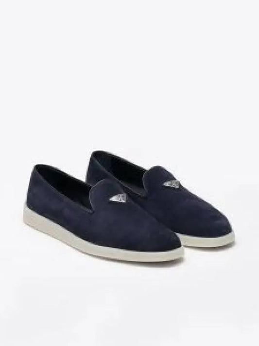 suede slippers navy - PRADA - BALAAN 2