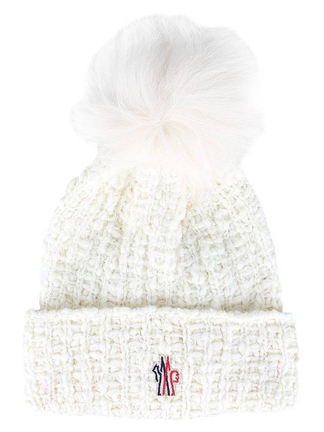 Grenoble Pom Wool Beanie 3B00006 M4487 034 - MONCLER - BALAAN 2