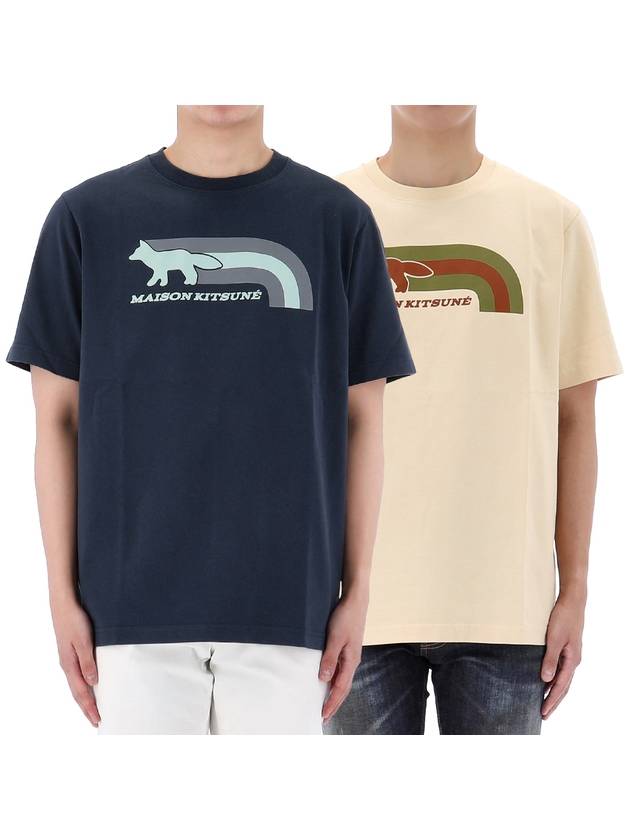 Flash Fox Comfort T shirt 2 types MM00113KJ0118 - MAISON KITSUNE - BALAAN 1