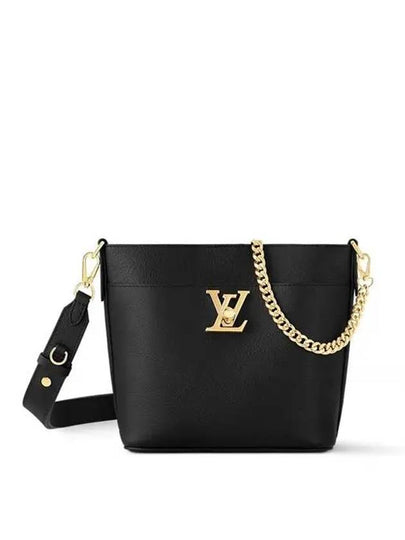 Lock And Walk Shoulder Bag Black - LOUIS VUITTON - BALAAN 2