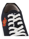 School Flower Low Top Sneakers Black - KENZO - BALAAN 9