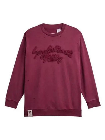 adidas Song for the Mute Adi004 Long Sleeve T Shirt Maroon - ADIDAS - BALAAN 1