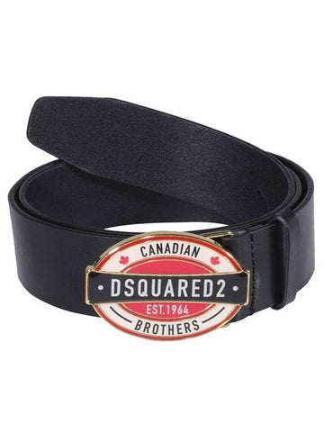 leather belt black - DSQUARED2 - BALAAN 1