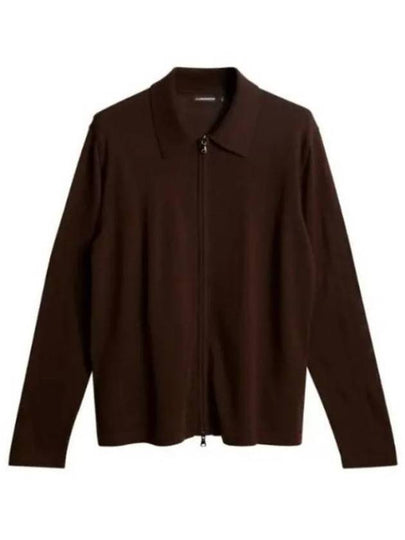 Kaleb Merino Zip Cardigan FMKW11605 E280 Men s - J.LINDEBERG - BALAAN 2