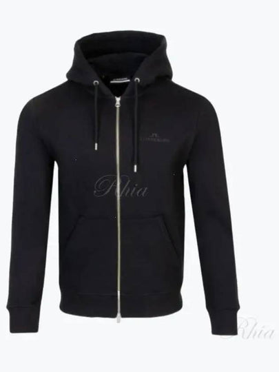 Alpha Hooded Zip-Up Jacket Black - J.LINDEBERG - BALAAN 2