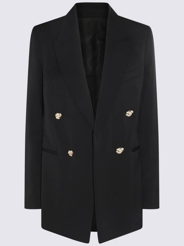 Lanvin Black Wool Blazer - LANVIN - BALAAN 1