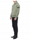 Wappen Patch Classic Fleece Hoodie Sage Green - STONE ISLAND - BALAAN 5