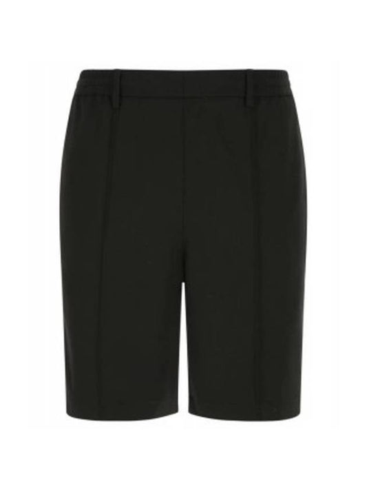 Men's Banding Bermuda Shorts Black - AMI - BALAAN.