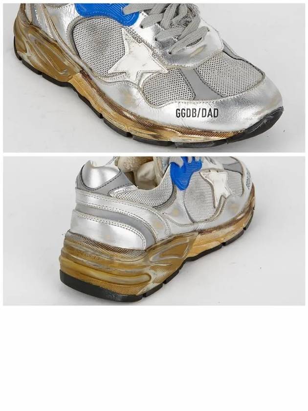 Dad Star Low Top Sneakers Silver - GOLDEN GOOSE - BALAAN 6