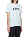 VPC Logo Organic Cotton Short Sleeve T-Shirt White - A.P.C. - BALAAN 3