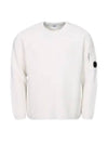 CP Company Chenille Cotton Crew Neck Knit Sweater 17CMKN040A 005558G 103 - CP COMPANY - BALAAN 2