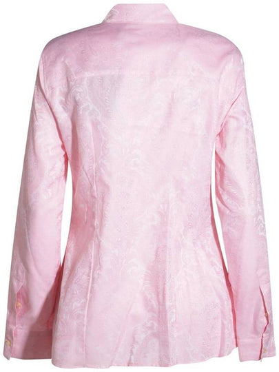 Etro Pink Cotton Shirt - ETRO - BALAAN 2