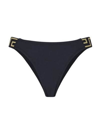 Women's Greca Border Bikini Bottom Black - VERSACE - BALAAN 2