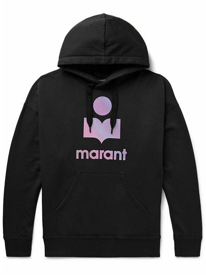 Mansel Big Logo Hoodie Faded Black - ISABEL MARANT - BALAAN 2