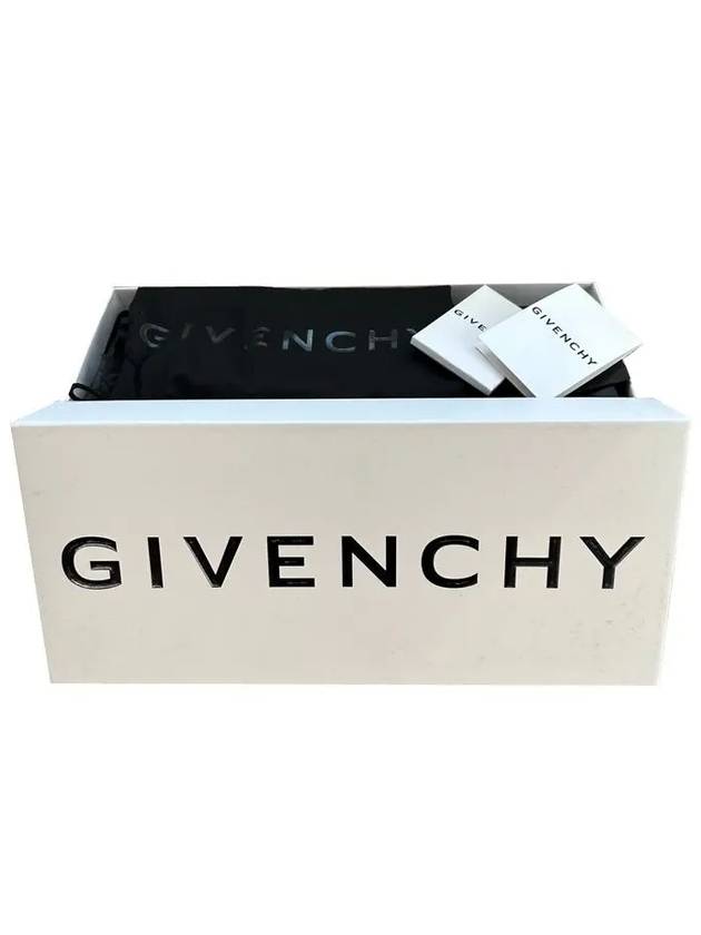 Logo Rubber Slide Slippers Black - GIVENCHY - BALAAN 6