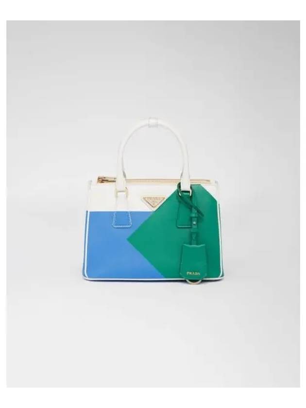 Galleria Saffiano Special Edition Small Tote Bag Wave Mango - PRADA - BALAAN 2