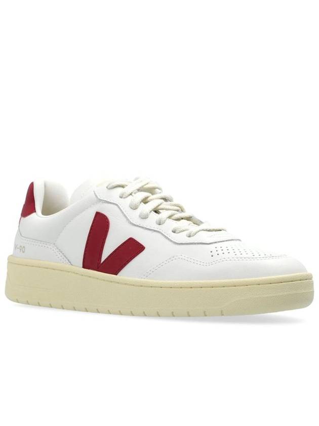 Veja White Leather Sneakers - VEJA - BALAAN 2