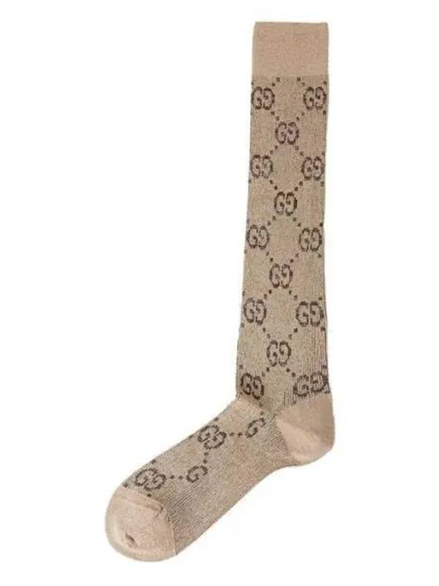 Lam? Fabric G Socks Beige - GUCCI - BALAAN 2