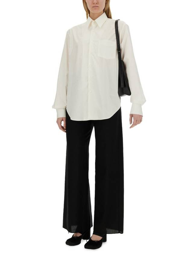 MM6 Shirt S62DT0027 S47294101 WHITE - MAISON MARGIELA - BALAAN 3