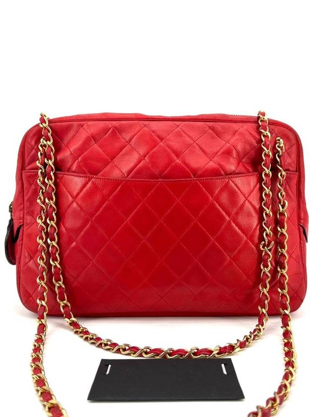 Matrace lambskin camera bag shoulder cross - CHANEL - BALAAN 1