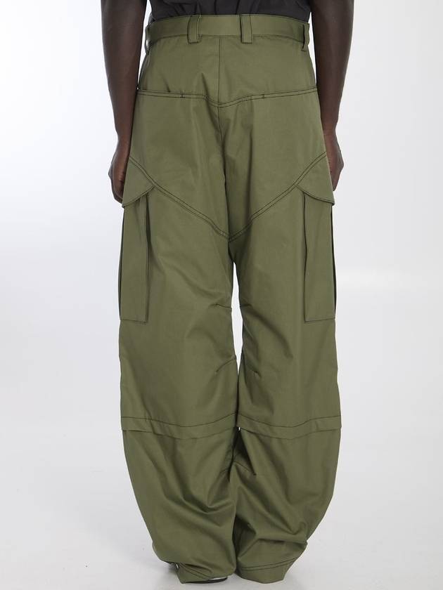 Cargo Pants In Cotton - OFF WHITE - BALAAN 4