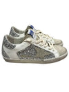 Superstar Glitter Low Top Sneakers Grey - GOLDEN GOOSE - BALAAN 2